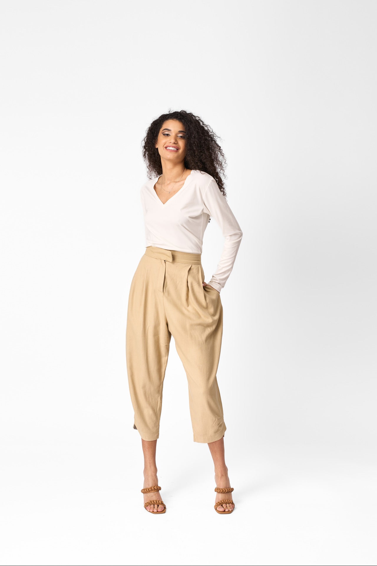 New Age Camel Pants