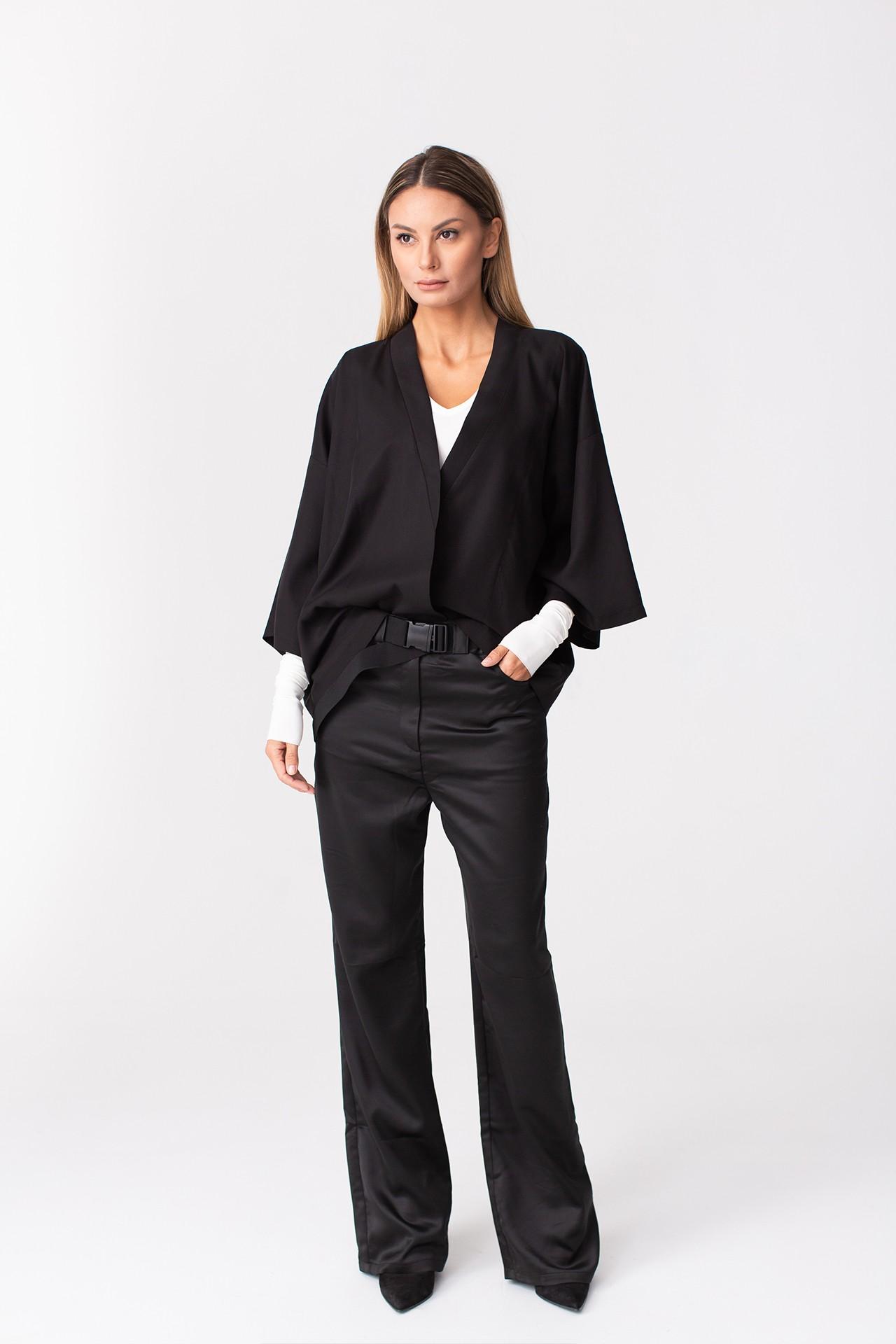 Kimono scurt negru